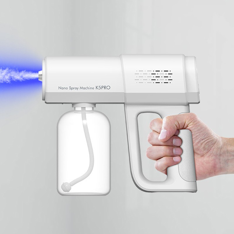 [HÀNG MỚI-MẪU MỚI] Máy Xịt Khử Khuẩn NANO K5 PRO Cầm Tay 8 Đèn Led - Máy Phun Sát Khuẩn Cầm Tay NANO K5 PRO | BigBuy360 - bigbuy360.vn