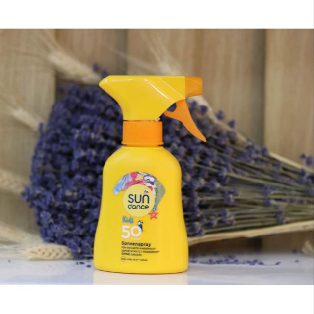 Hàng Đức Xịt chống nắng dạng sữa Sun Dance Kids Sonnenspray SPF 50 cho bé