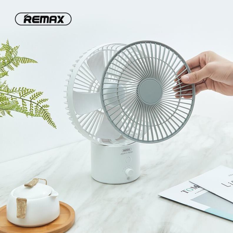 [Mã ELHA22 giảm 5% đơn 300K] &lt;CHÍNH HÃNG REMAX&gt; New 2020 Quạt tích điện n 3 chế độ siêu mát, siêu tiện ích F32 1200mah