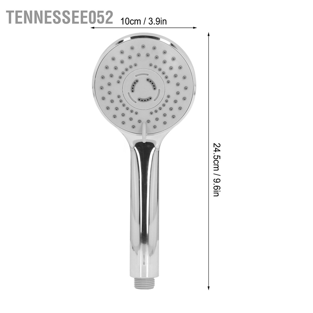Hàng HOT Bộ vòi hoa sen cầm tay 5 chế độ có thể điều chỉnh Tiết kiệm nước G1 / 2【Tennessee052】