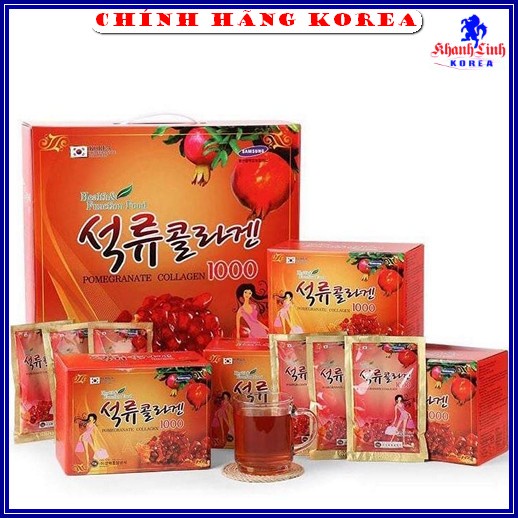 Nước lựu Collagen hàn quốc cao cấp - Bổ sung Collagen, tăng đề kháng cho cơ thể