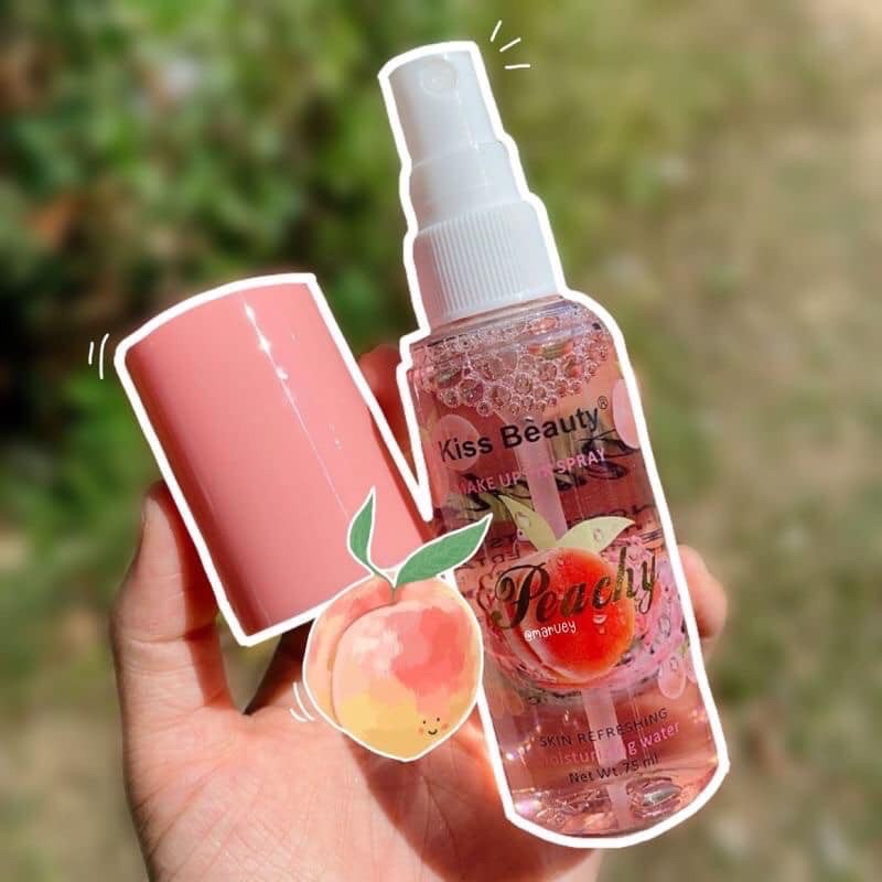 🍑 Xịt Khoáng, Khoá Nền Đào Kiss Beauty 🍑 | BigBuy360 - bigbuy360.vn