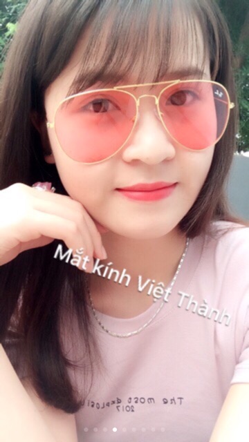 Kính đi đêm loại TỐT mắt thuỷ tinh có hộp- kính phi công aviator đi đêm