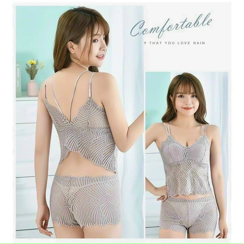 set bra ren co giãn thoáng mát⚡ren thun co giãn tốt