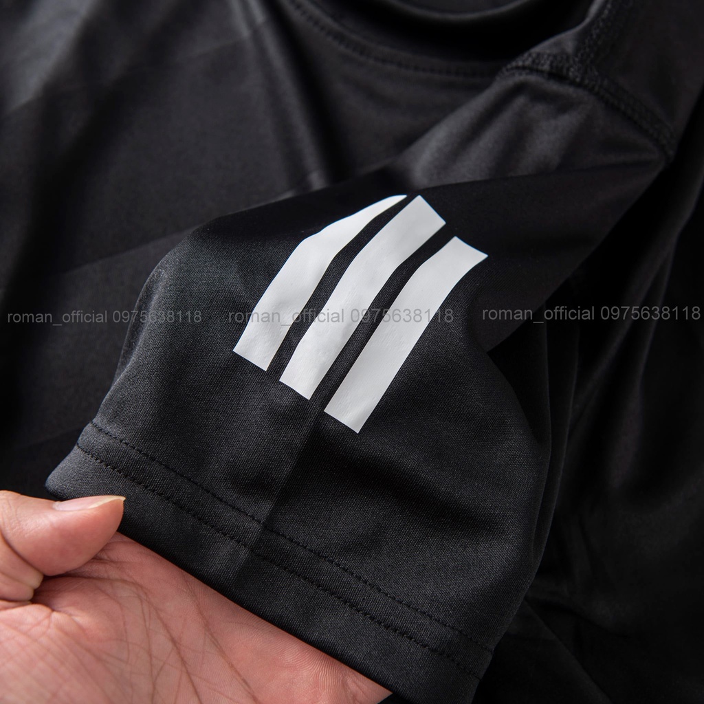 Áo thun thể thao nam vải thun lạnh tay ngắn co giãn mặc nhà AT02