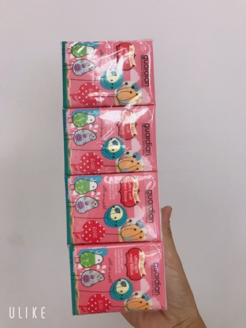 Khăn giấy bỏ túi siêu mềm 3 lớp 12 gói * 10 tờ