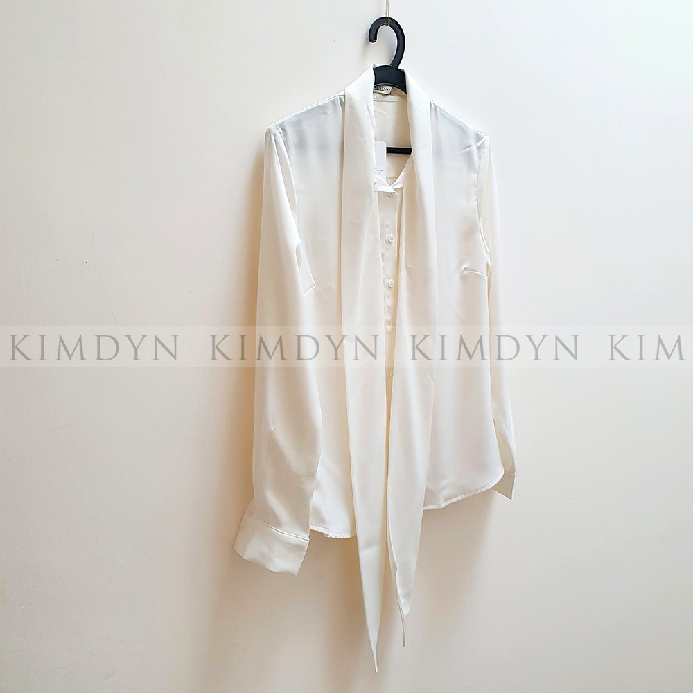 Áo sơ mi lụa satin cổ điển sang trọng KimDyn [KDASM01]