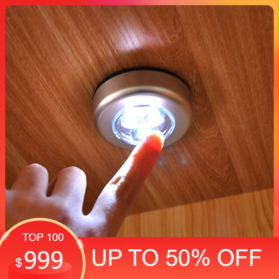 Đèn LED cảm ứng mini không dây 20V với 3 bóng dùng thắp sáng không gian