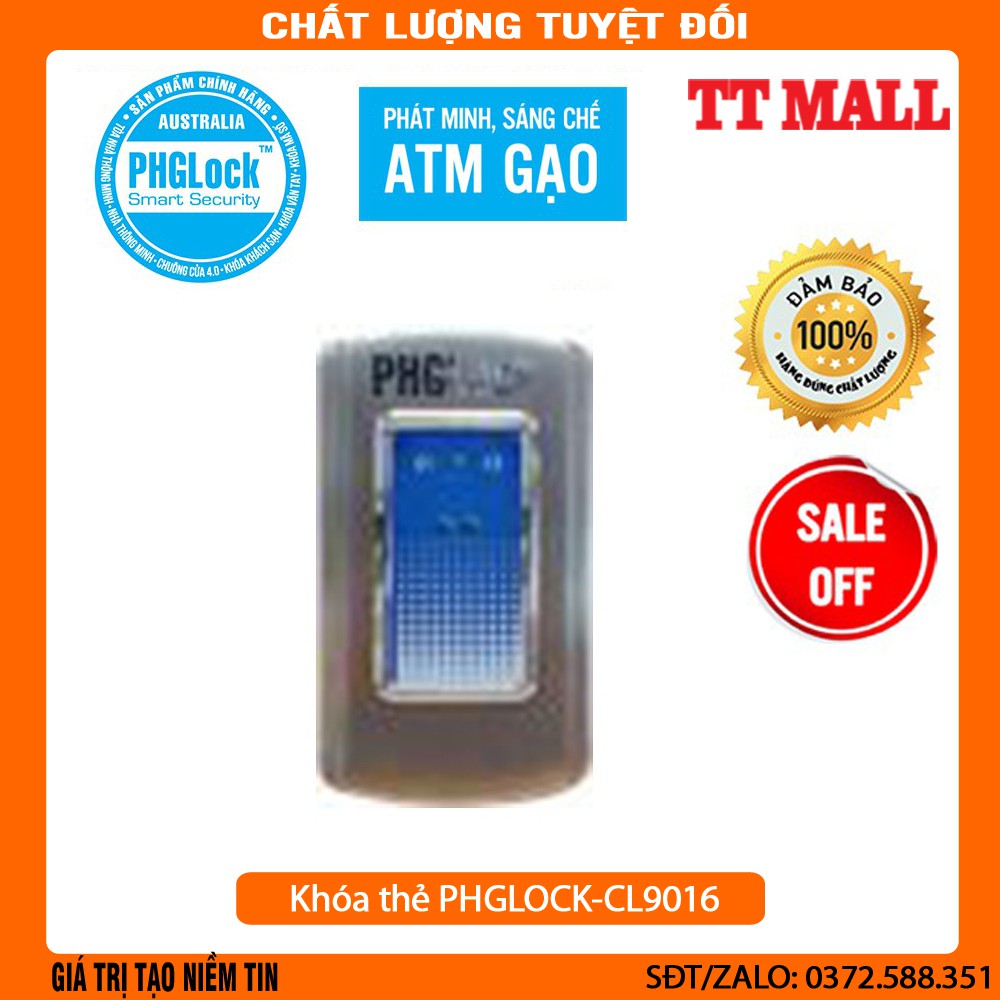 Khóa thẻ cho cửa tủ PHGLOCK-CL9016 chính hãng bảo hành 24 tháng .