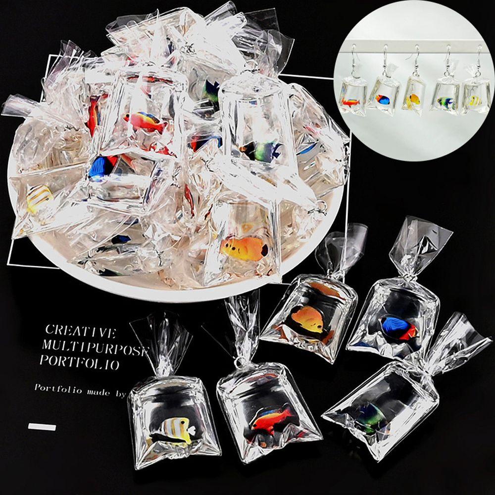 Vanes1 Mặt Vòng cổ Dạng Lỏng Trong Suốt Vui Nhộn DIY Trang Sức Cho Nam Và Nữ