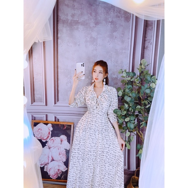 Dam cổ sơ mi bèo Na Trịnh