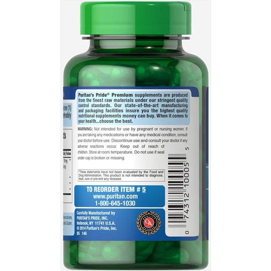 Viên Mầm Đậu Nành Non-GMO Soy Isoflavones 120 viên