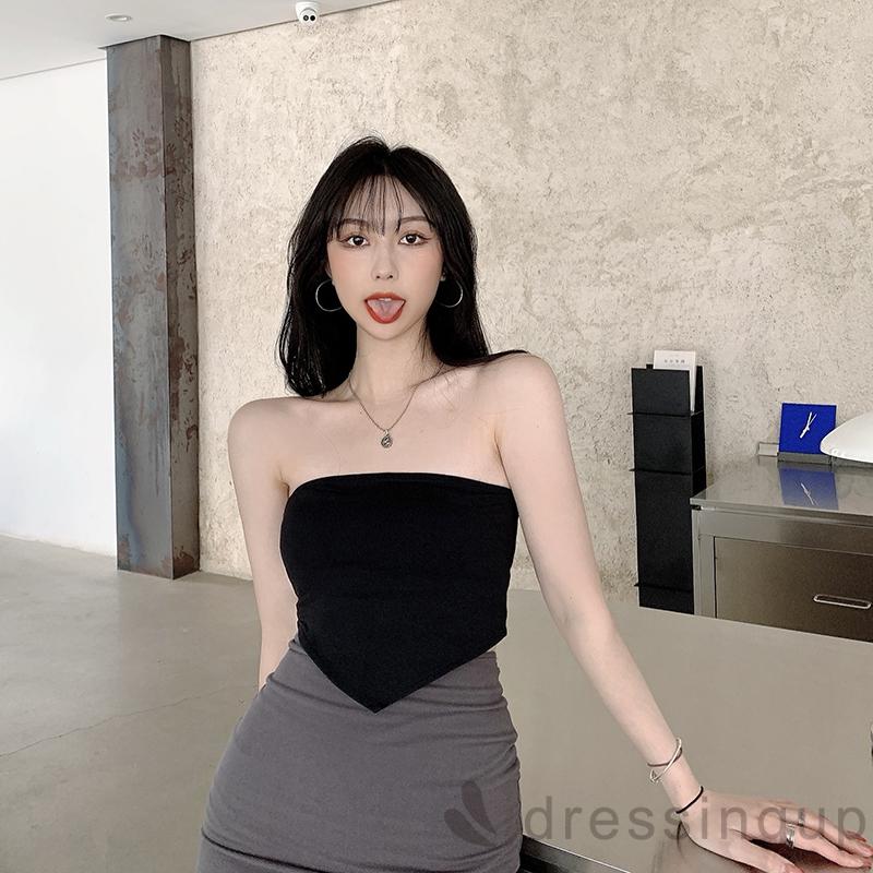 Áo cúp ngực không dây màu trơn quyến rũ cho nữ chất lượng cao