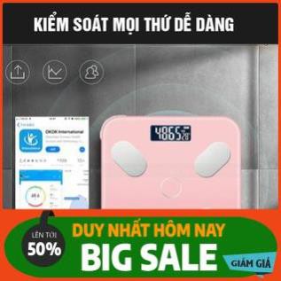 Cân sức khỏe thông minh KOKIXA  mini ( trắng )Cân điện tử sức khoẻ_ Phiên bản quốc tế_ APP TIẾNG VIỆT