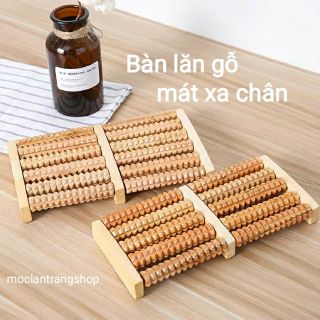 Bàn lăn mát xa chân bằng gỗ, con lăn massage, đá kỳ gót chân - Phụ kiện thùng ngâm chân