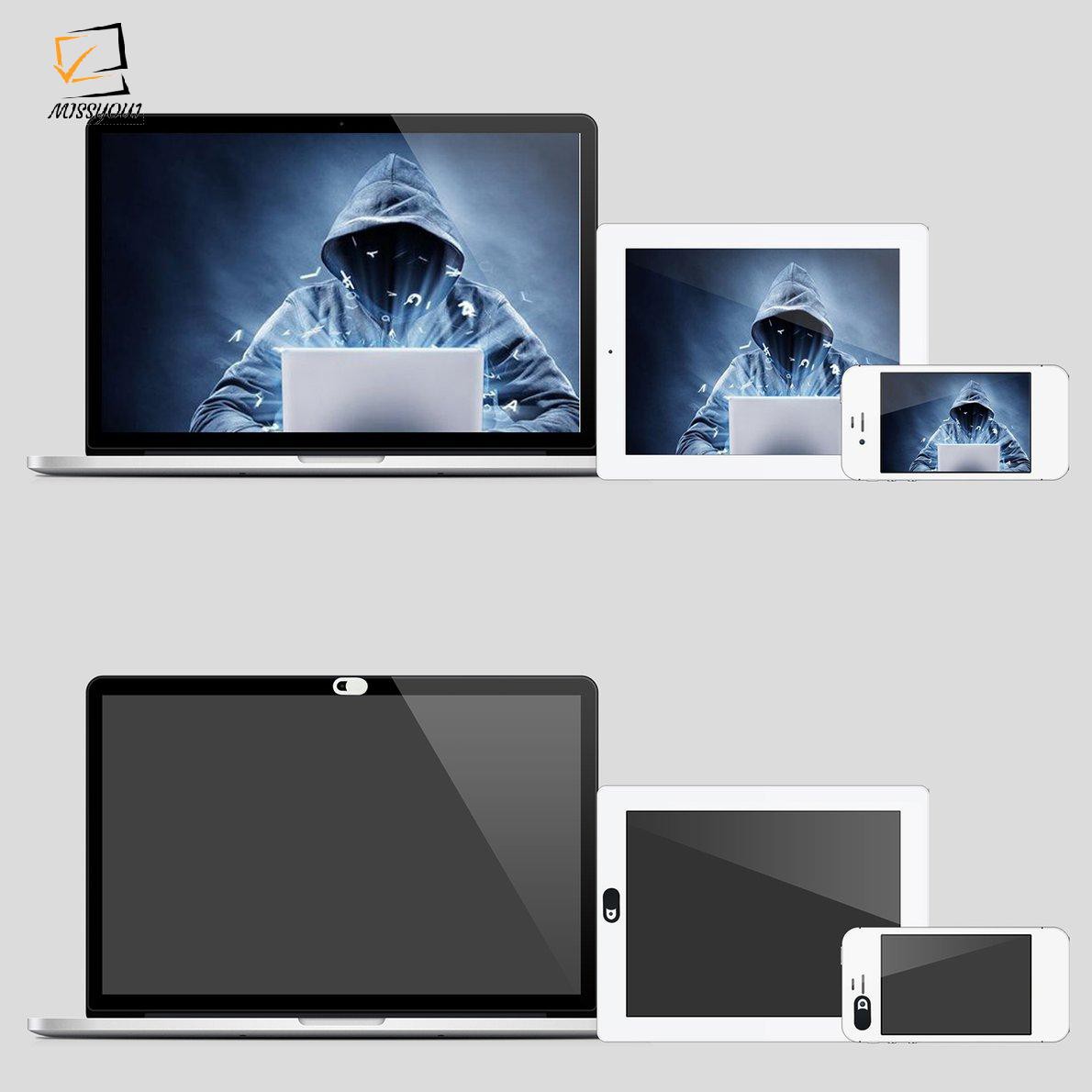 Miếng dán che webcam/camera chất liệu nhựa bảo vệ sự riêng tư khi sử dụng điện thoại/máy tính bảng/PC/laptop | BigBuy360 - bigbuy360.vn