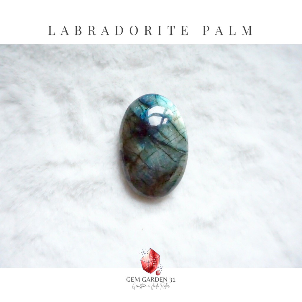 Đá Thanh Tẩy - Đá xà cừ -  Labradorite Palm