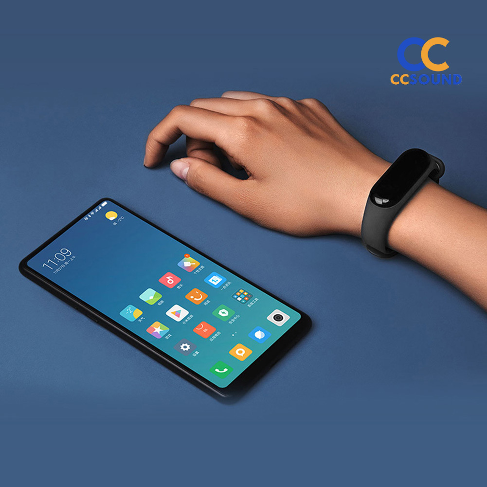 Vòng đeo tay thông minh Xiaomi Mi Band 3 theo dõi tình trạng sức khỏe đa năng tiện lợi