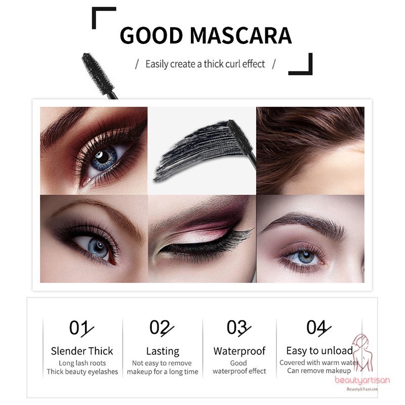 [Hàng mới về] Mascara 4D chống nước làm dày dài và cong mi hiệu quả | BigBuy360 - bigbuy360.vn