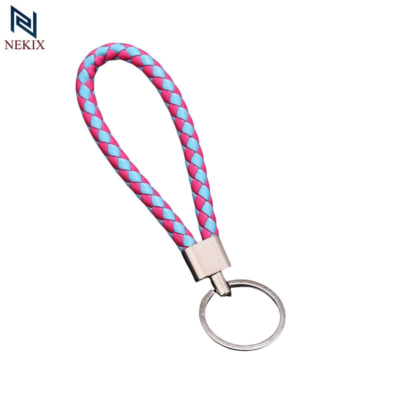 Móc Khóa Thép Không Rỉ Dây Bện Handmade Thời Trang Cho Nam Nữ 32