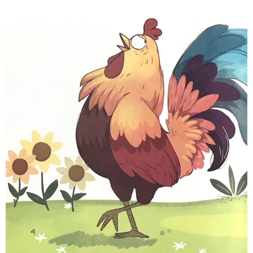 Sách - Bé Tập Kể Chuyện - Chú Gà Trống Kiêu Căng