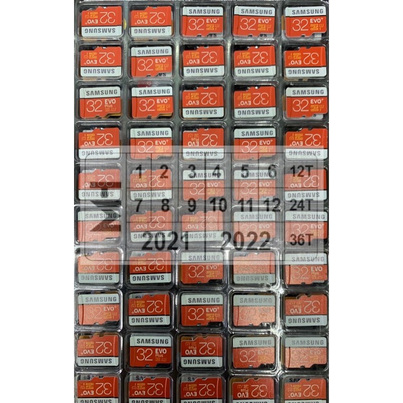 Thẻ Nhớ MicroSD 32GB C10 EVO+  (Hàng Rời Không Box)