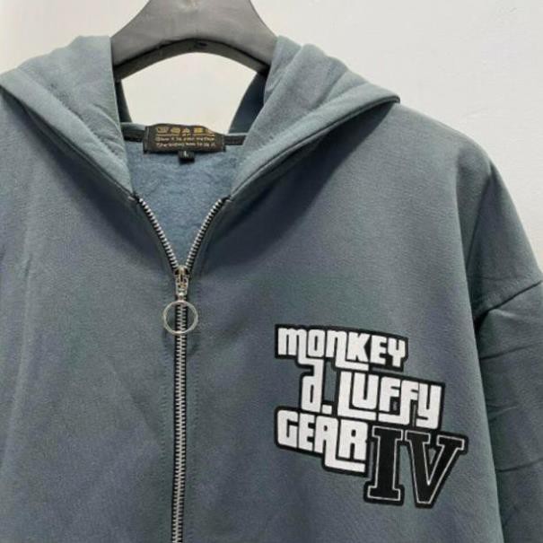 SALE- Áo Khoác Hoodie MONKEY LUFFY unisex  oversize