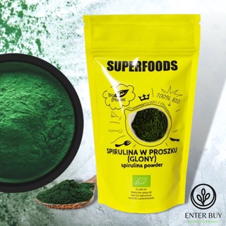 Bột tảo xoắn hữu cơ 🚛freeship🚛 bột tảo xoắn spirulina hữu cơ 200g