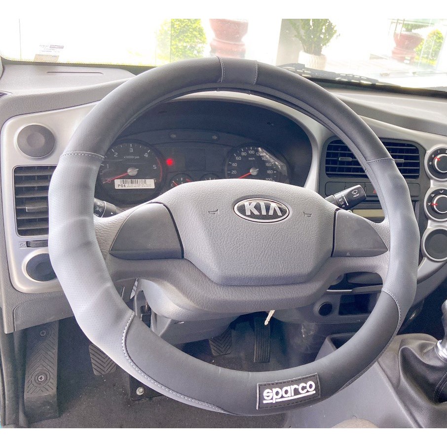 Bọc vô lăng xe tải, ô tô trên 16 chỗ chất liệu cao su non mềm mại size 40cm, 42cm, 45cm