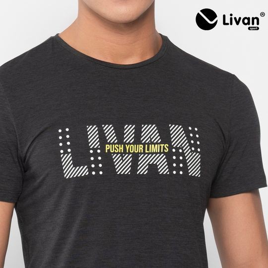 Áo T-shirt Nam Livan Sport Push Your Limit