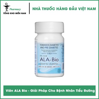 Viên ALA-Bio - Giải Pháp Cho Bệnh Nhân Tiểu Đường (Lọ 30 viên)