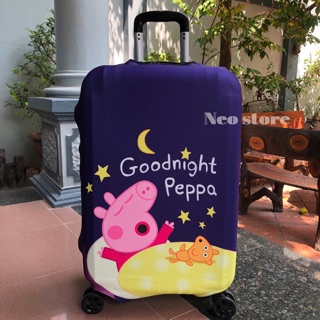 Áo bọc vali du lịch g9 peppa