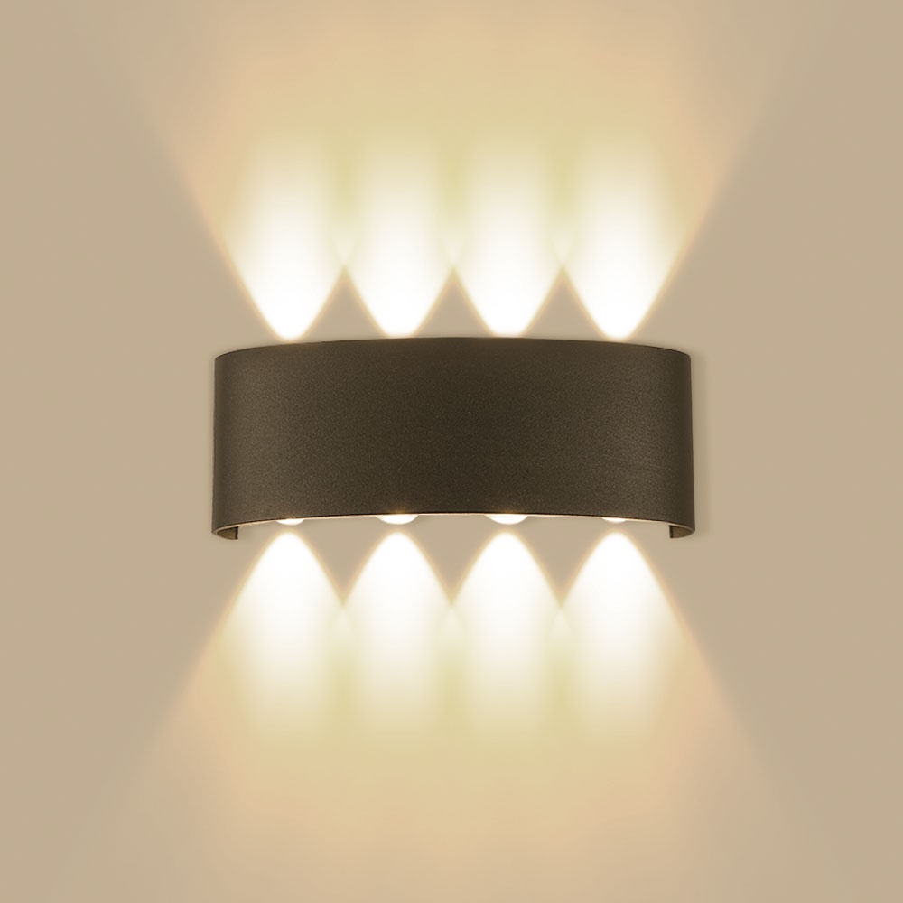 Đèn tường LED CANMEIJIA 4w 6w 8w 220V chiếu sáng ngoài trời trong nhà phòng ngủ đầu giường phòng khách sân vườn