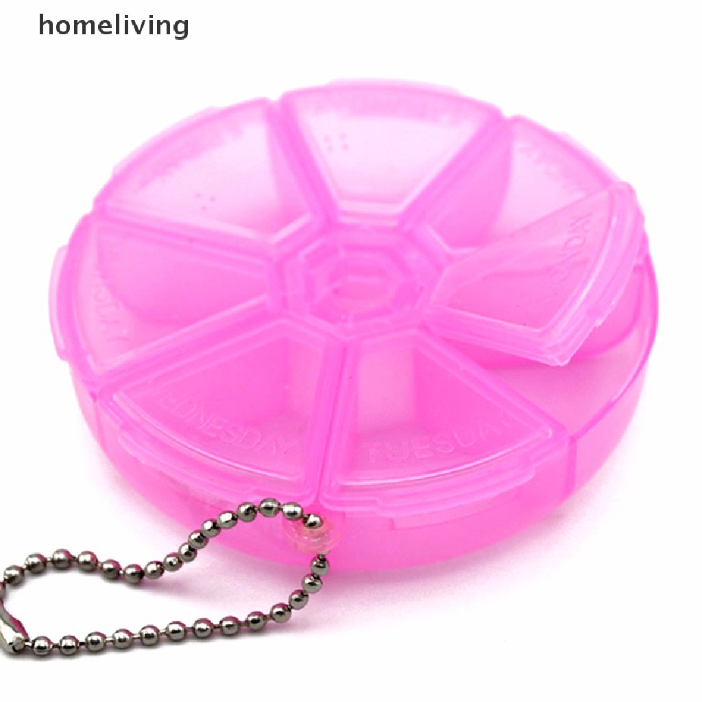 Hộp Đựng Thuốc 6 Ngăn Tiện Lợi Đi Du Lịch Mới