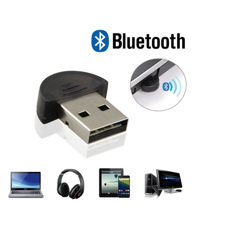 USB Bluetooth Dongle cho laptop, pc biến thiết bị không có bluetooth thành có bluetooth