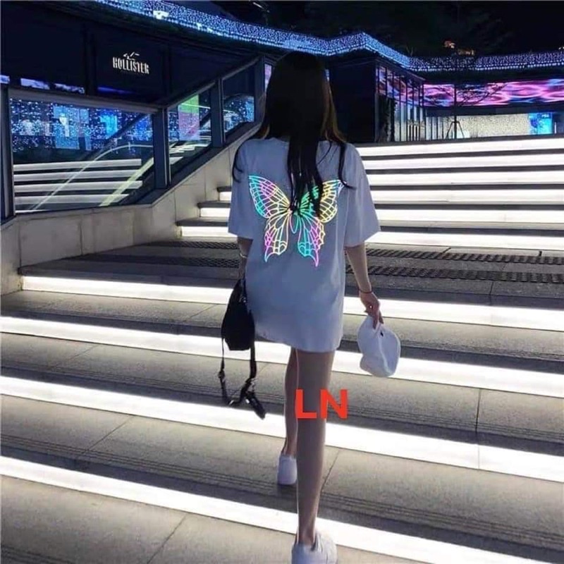 Áo phông bướm rỗng to phản quang 7m TH6