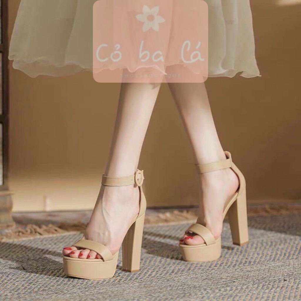 GIÀY CAO GÓT COBALA SHOES - GIÀY ĐÚP NỮ THỜI TRANG 12 PHÂN CAO CẤP - G20107100