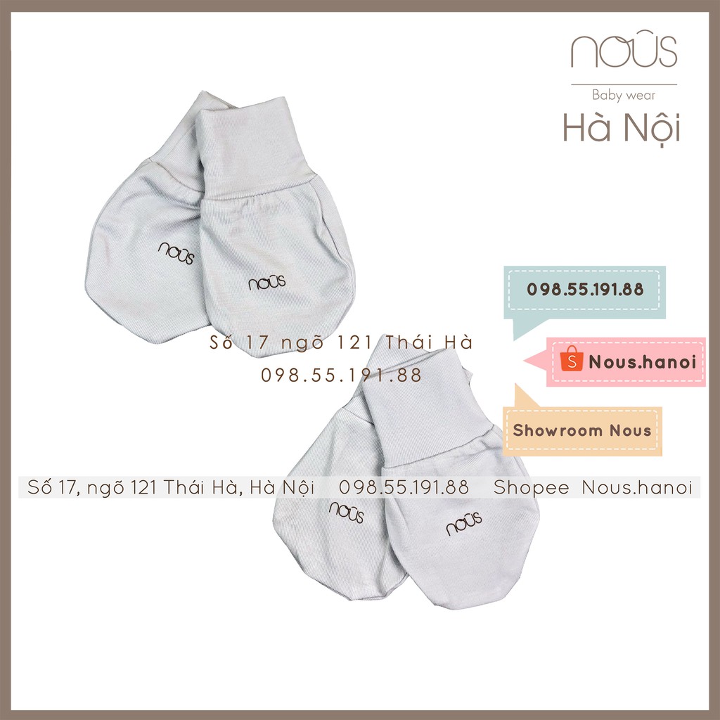 Set 2 Đôi Bao Tay Ghi Nous