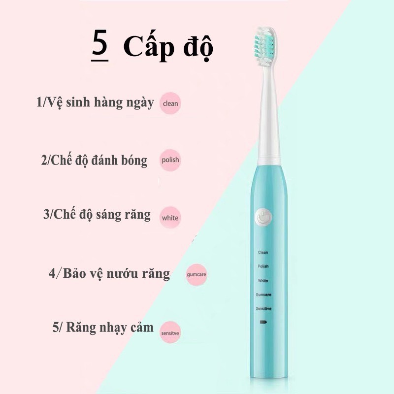 Bàn Chải Điện Đa Năng Bàn Chải Máy sóng Âm OEM Dành Cho Người Lớn Và Trẻ em LNT