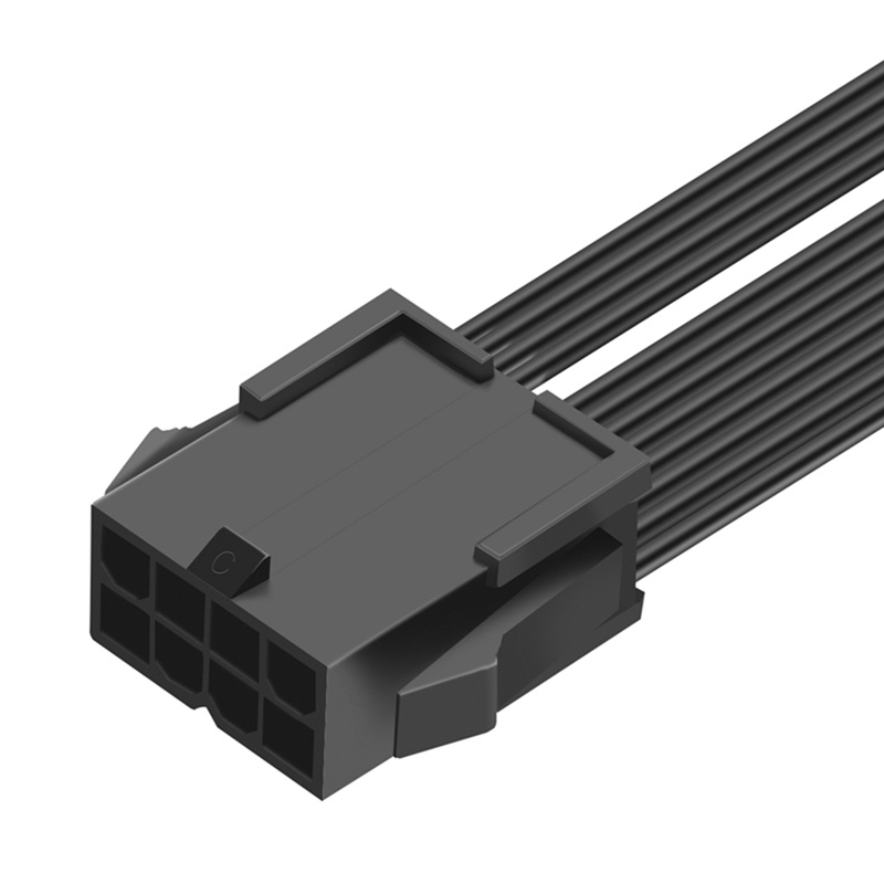 Dây Cáp Chuyển Đổi Nguồn Điện 8 Pin Female Sang CPU ATX 8Pin + ATX 4 Pin Male