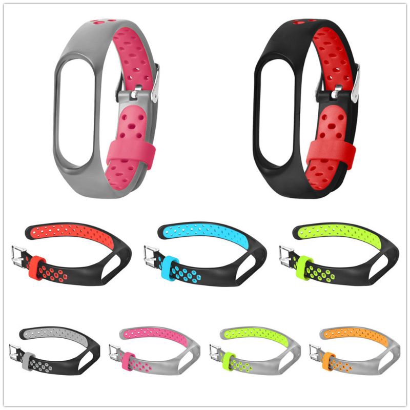 Dây Đeo Thay Thế Bằng Silicone Cho Xiaomi Mi Band 3 / 4 / 5 | BigBuy360 - bigbuy360.vn