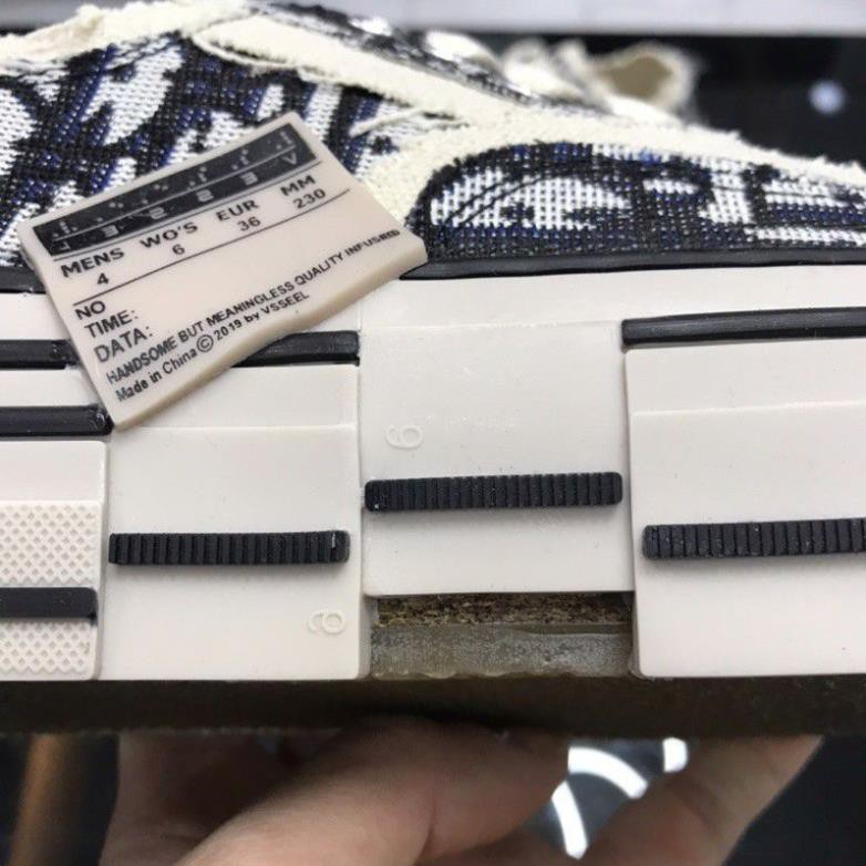[MSP] Giày CV_Xvessel x Dior đế gỗ Nam Nữ Đủ Size siêu hót trend 2021[full bok,bill] | BigBuy360 - bigbuy360.vn