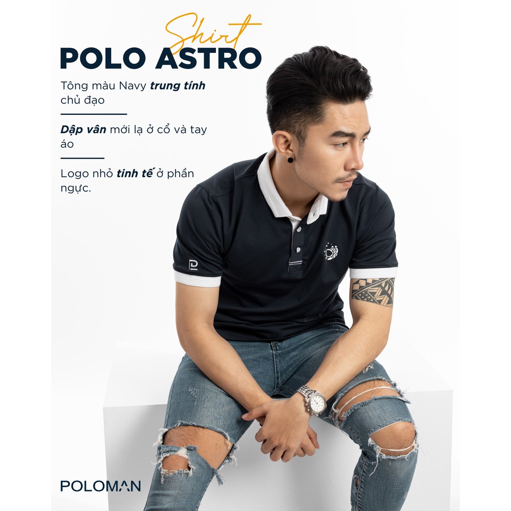 Áo POLO nam cổ bẻ ARON vải cá sấu Cotton xuất xịn,chuẩn form, sang trọng - thanh lịch - HappyHow | BigBuy360 - bigbuy360.vn