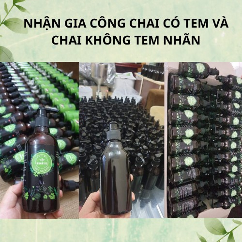 [Freeship] - Dầu Gội Thảo Dược Organic -  Mọc Tóc - Chống Rụng Tóc - Phục Hồi Tóc Hư Tổn - 350ml