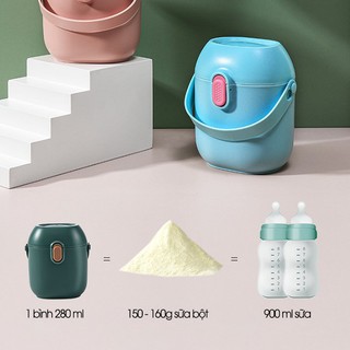 Hộp Đựng Sữa Bột Đựng Bánh Kẹo Cho Bé