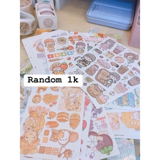 Set 10 tờ sticker dễ thương