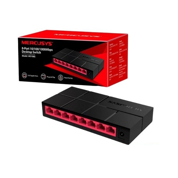Cổng Chia Mạng Giga 8 Port TPLink TL-SG1008D , Hàng Mới Chính Hãng BH24T