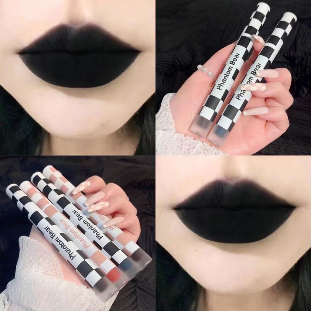【NEW】Son Kem lì ROTO Phantom Bear siêu lì lên màu cực tốt hiệu ứng sương mù lâu trôi chống nước 11 màu tùy chọn