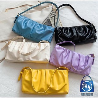 Túi đeo chéo da xếp sang chảnh 01
