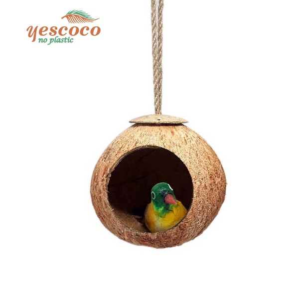 Tổ chim gáo dừa tròn || Cocodecor